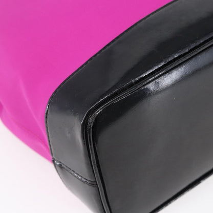 Saint Laurent Vintage Handbag Nylon, PINK, NYLON, Handbag