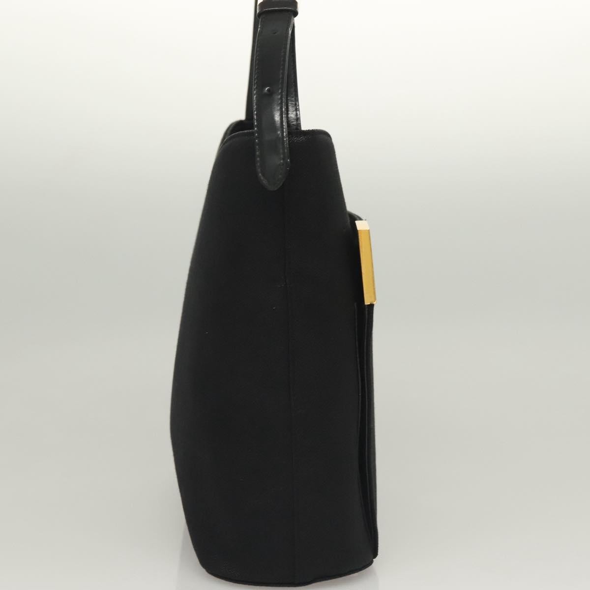 Givenchy Vintage 4G shoulder bag Leather, BLACK, CANVAS, Shoulder bag