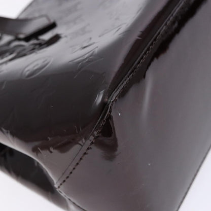 Louis Vuitton Wilshire Handbag Monogram Vernis, BURGUNDY, PATENT_LEATHER, Handbag