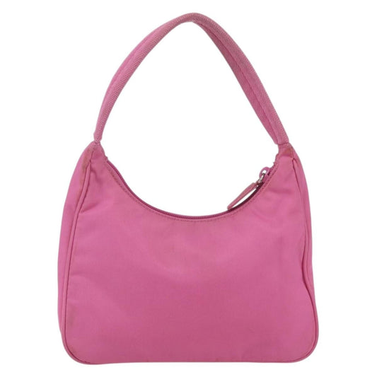 Prada Hobo Tessuto, PINK, NYLON, Handbag