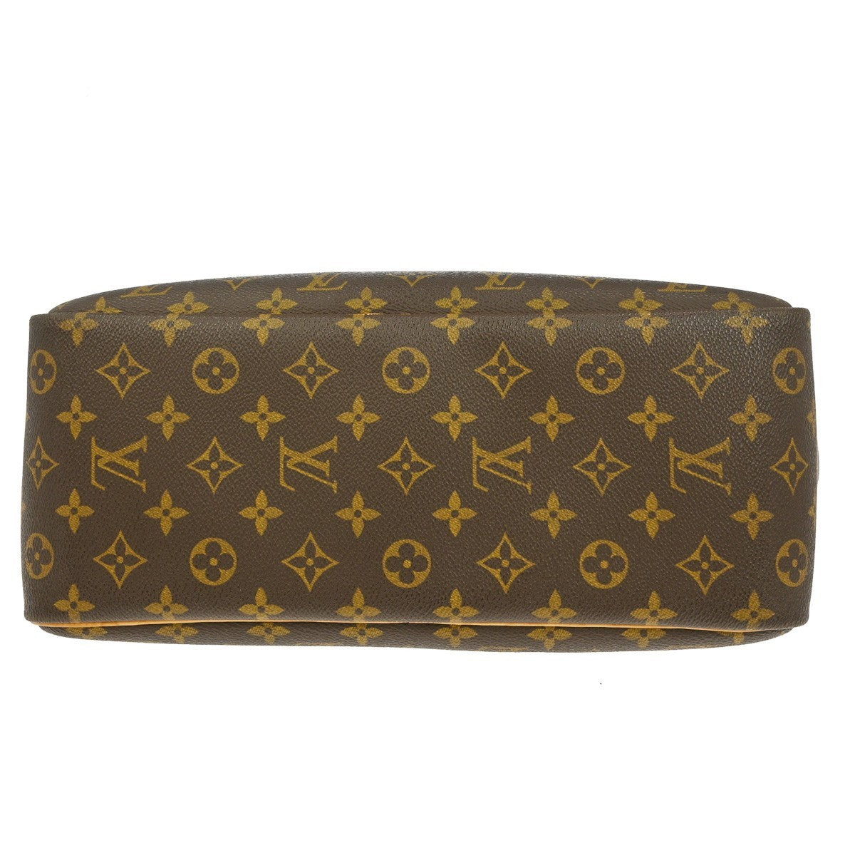 Louis Vuitton Deauville Handbag Monogram Canvas, BROWN, CANVAS, Handbag