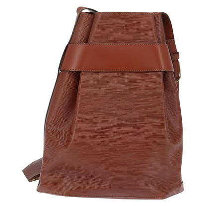 Louis Vuitton Vintage Sac d'Epaule Handbag Epi Leather, BROWN, LEATHER, Shoulder bag