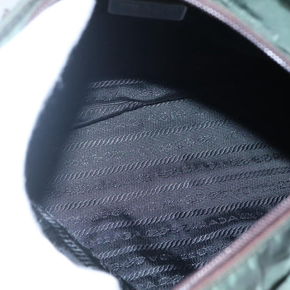 Prada Vintage Chain Tote Tessuto, GREEN, NYLON, Tote bag