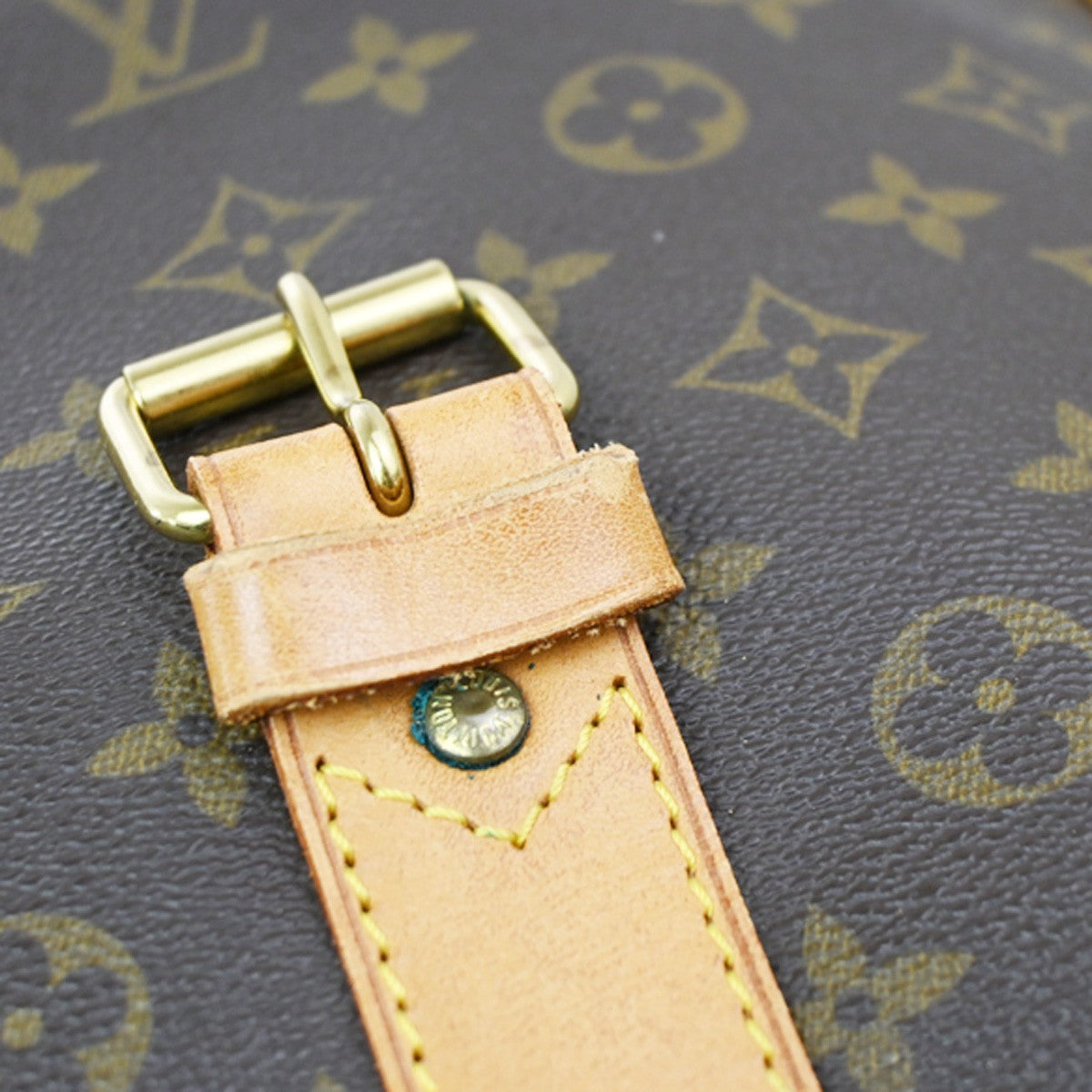Louis Vuitton Sac Chasse Hunting Bag Monogram Canvas, Brown, Canvas, Travel Bag