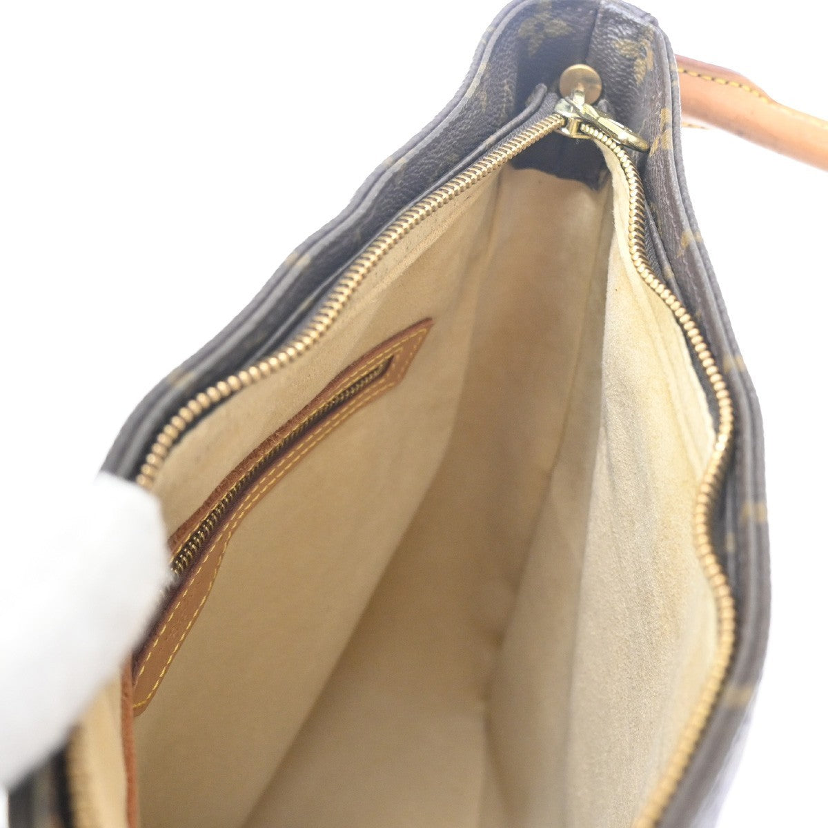 Louis Vuitton Monogram Looping Handbag Monogram Canvas, BROWN, CANVAS, Shoulder bag