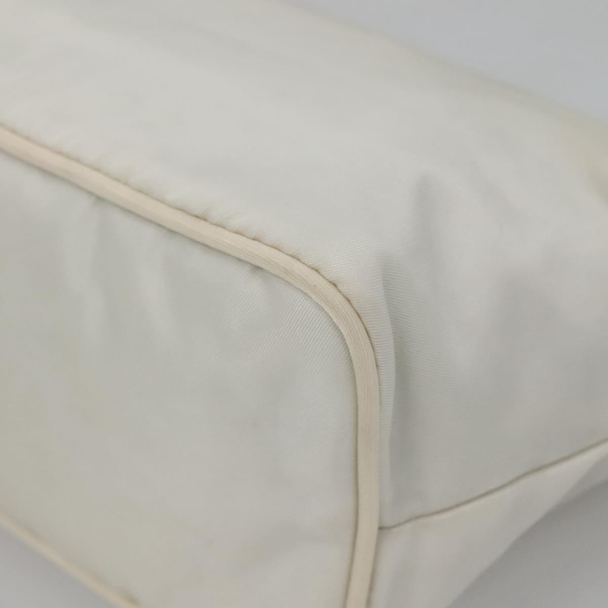 Prada Sirio Hobo Tessuto, WHITE, NYLON, Shoulder bag