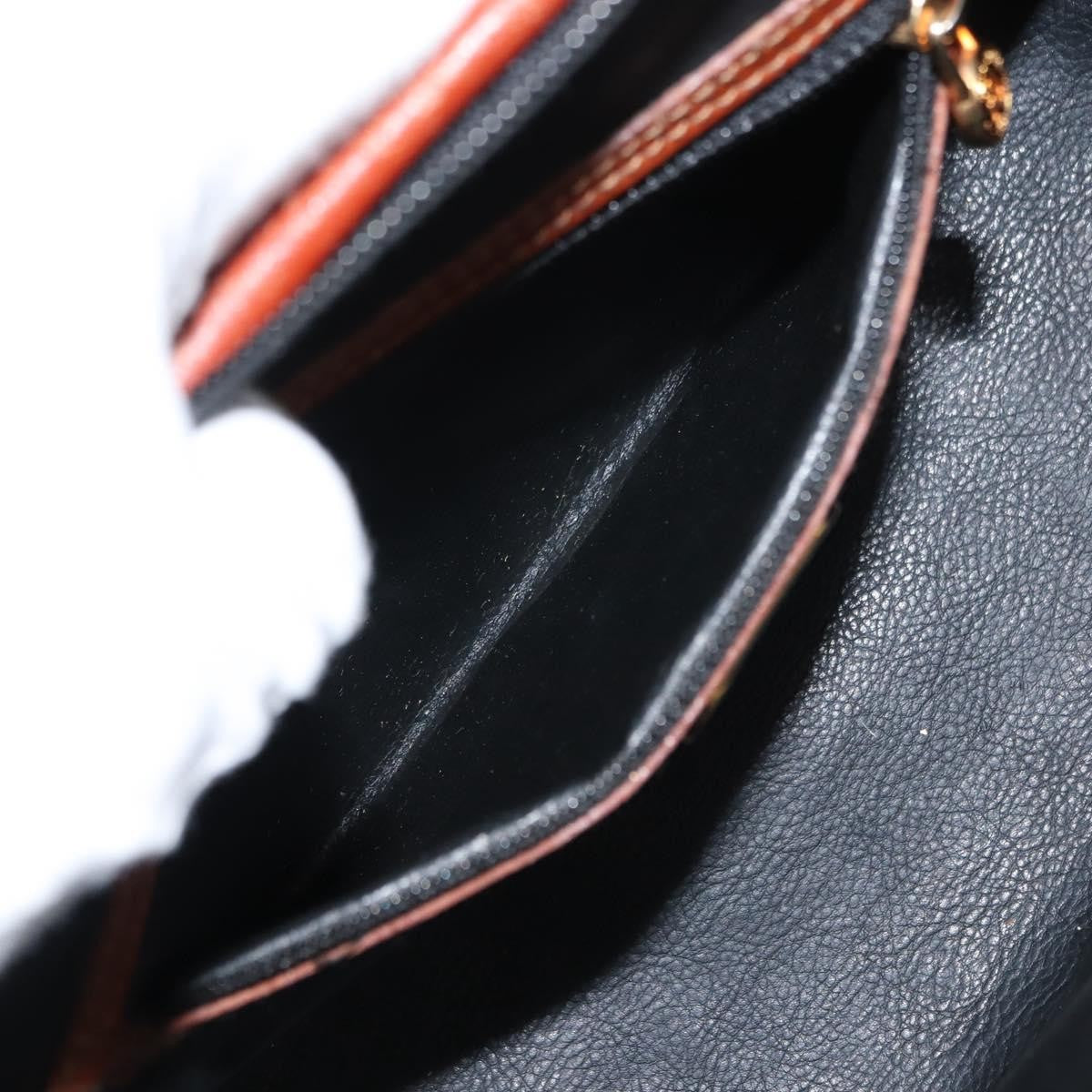 Fendi Vintage Pequin Convertible Boston Bag Coated Canvas, GREEN, CANVAS, Handbag