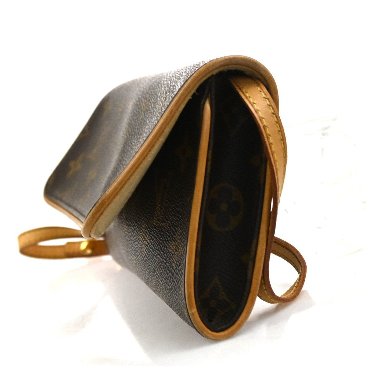 Louis Vuitton Twin Handbag Monogram Canvas, Brown, Canvas, Clutch