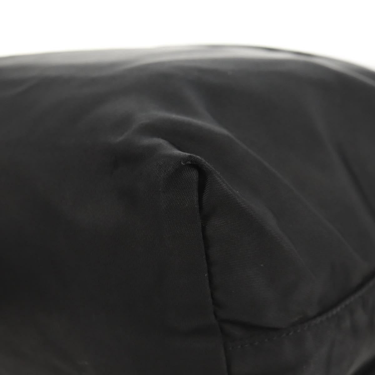 Prada Buckle Messenger Bag Tessuto, BLACK, NYLON, Shoulder bag