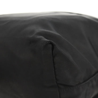 Prada Buckle Messenger Bag Tessuto, BLACK, NYLON, Shoulder bag