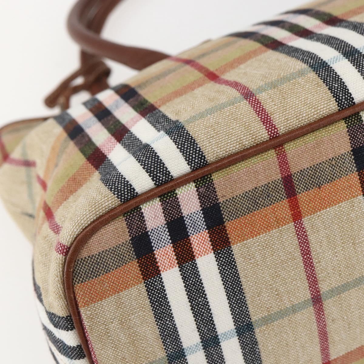 Burberry Nova Check Tote canvas check pattern, BEIGE, CANVAS, Tote bag