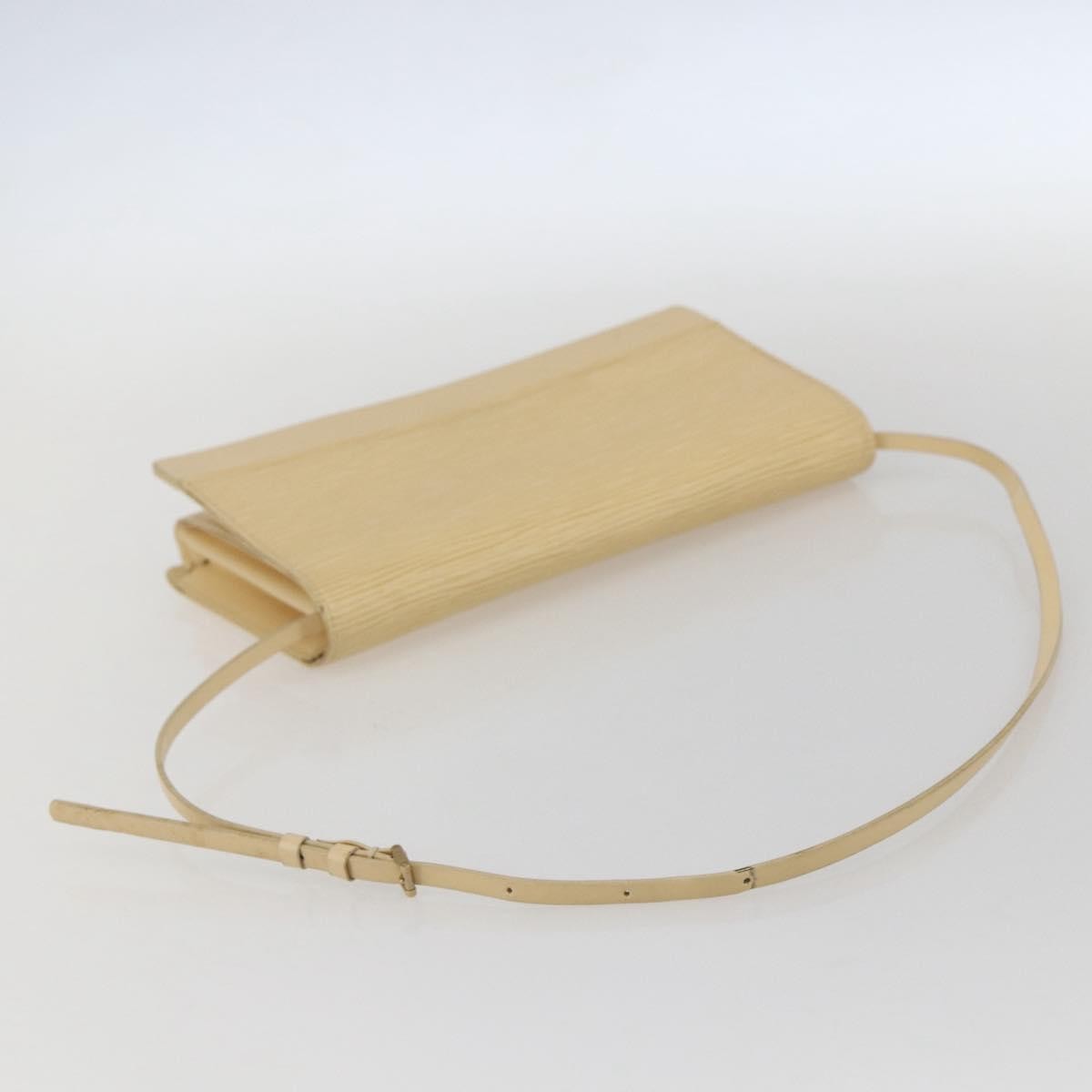 Louis Vuitton Honfleur Handbag Epi Leather, BEIGE, LEATHER, Clutche & pouche