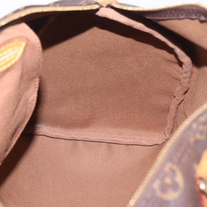 Louis Vuitton Speedy Handbag Monogram Canvas, Brown, Canvas, Handbag