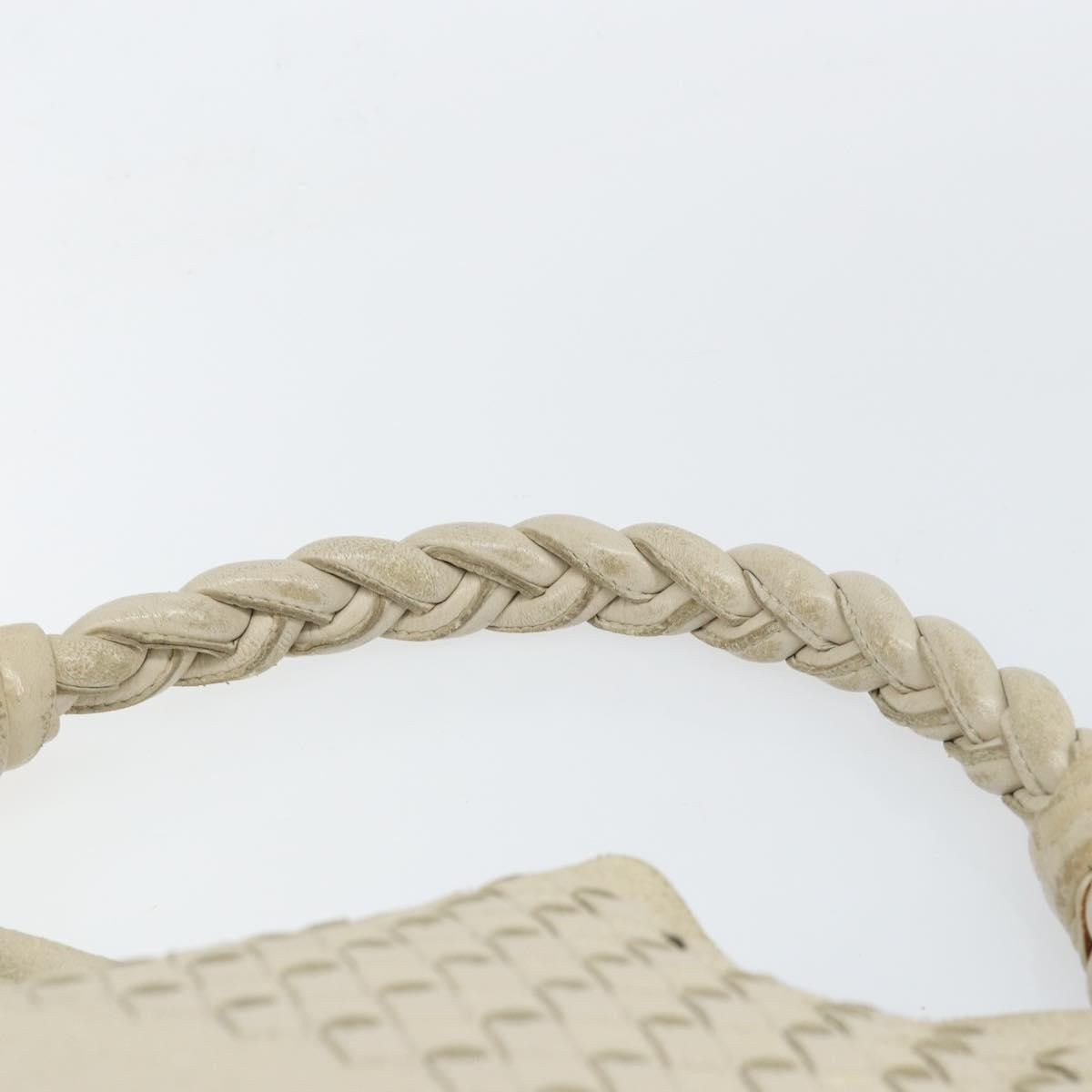 Bottega Veneta Intrecciato Shoulder bag Leather, BEIGE, LEATHER, Shoulder bag