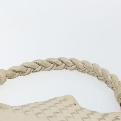 Bottega Veneta Intrecciato Shoulder bag Leather, BEIGE, LEATHER, Shoulder bag