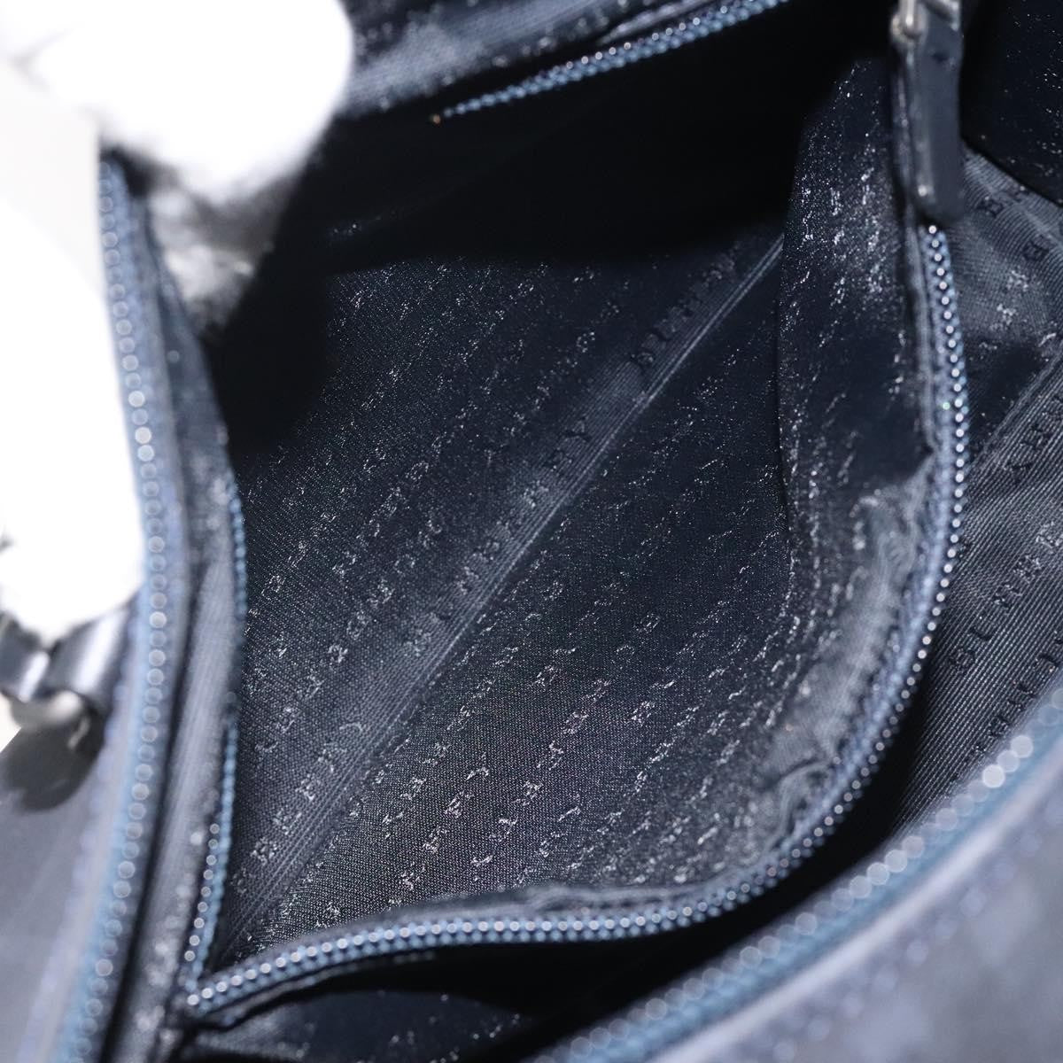 Burberry Nova check boston bag Canvas, NAVY, CANVAS, Handbag