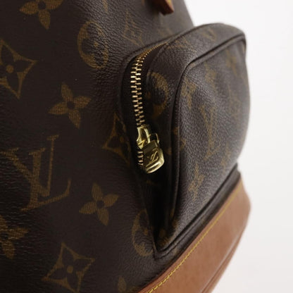 Louis Vuitton Vintage Montsouris Backpack Monogram Canvas, BROWN, CANVAS, Backpack