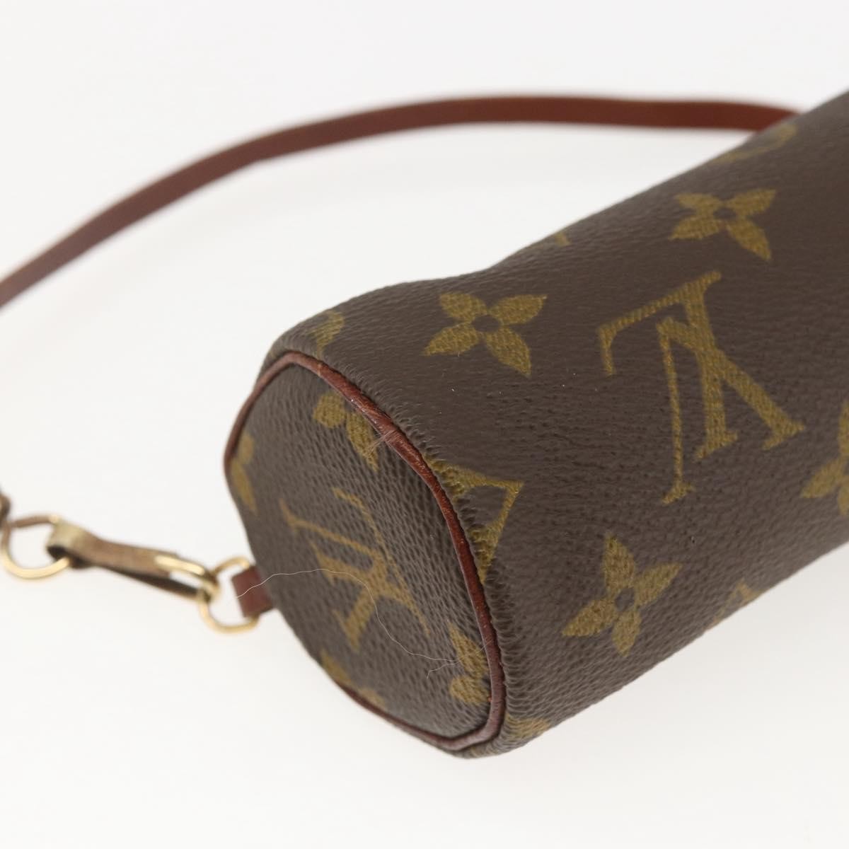 Louis Vuitton Papillon Pochette Monogram Canvas, BROWN, CANVAS, Clutche & pouche
