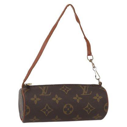 Louis Vuitton Papillon Pochette Monogram Canvas, BROWN, CANVAS, Clutche & pouche