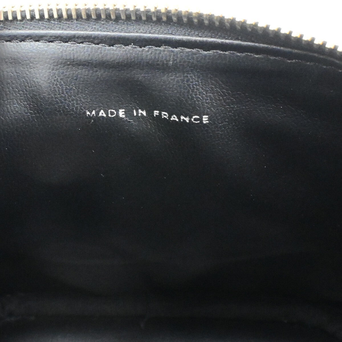 Chanel Vintage Timeless Cosmetic Case Caviar, BLACK, CALFSKIN, Handbag