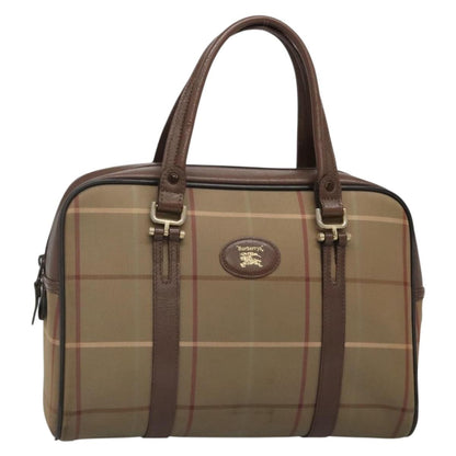 Burberry Nova Check Handbag Nova Check Canvas, BEIGE, CANVAS, Handbag
