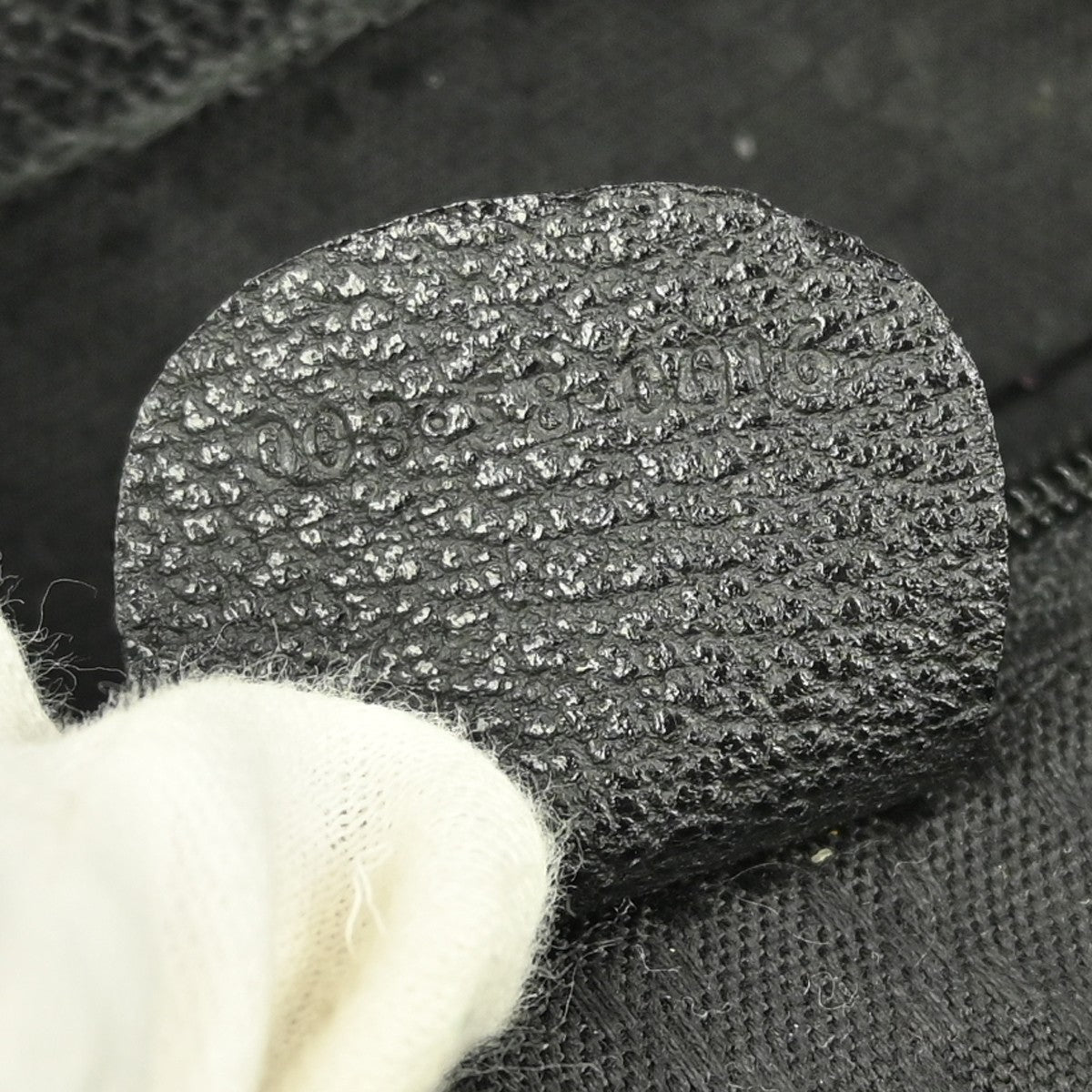 Gucci Vintage Bamboo Backpack Suede, BLACK, SUEDE, Backpack