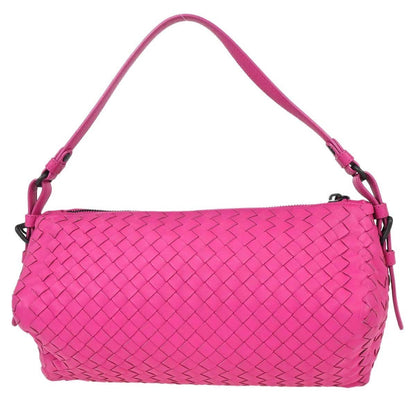 Bottega Veneta Intrecciato Handbag Leather, Pink, Leather, Handbag