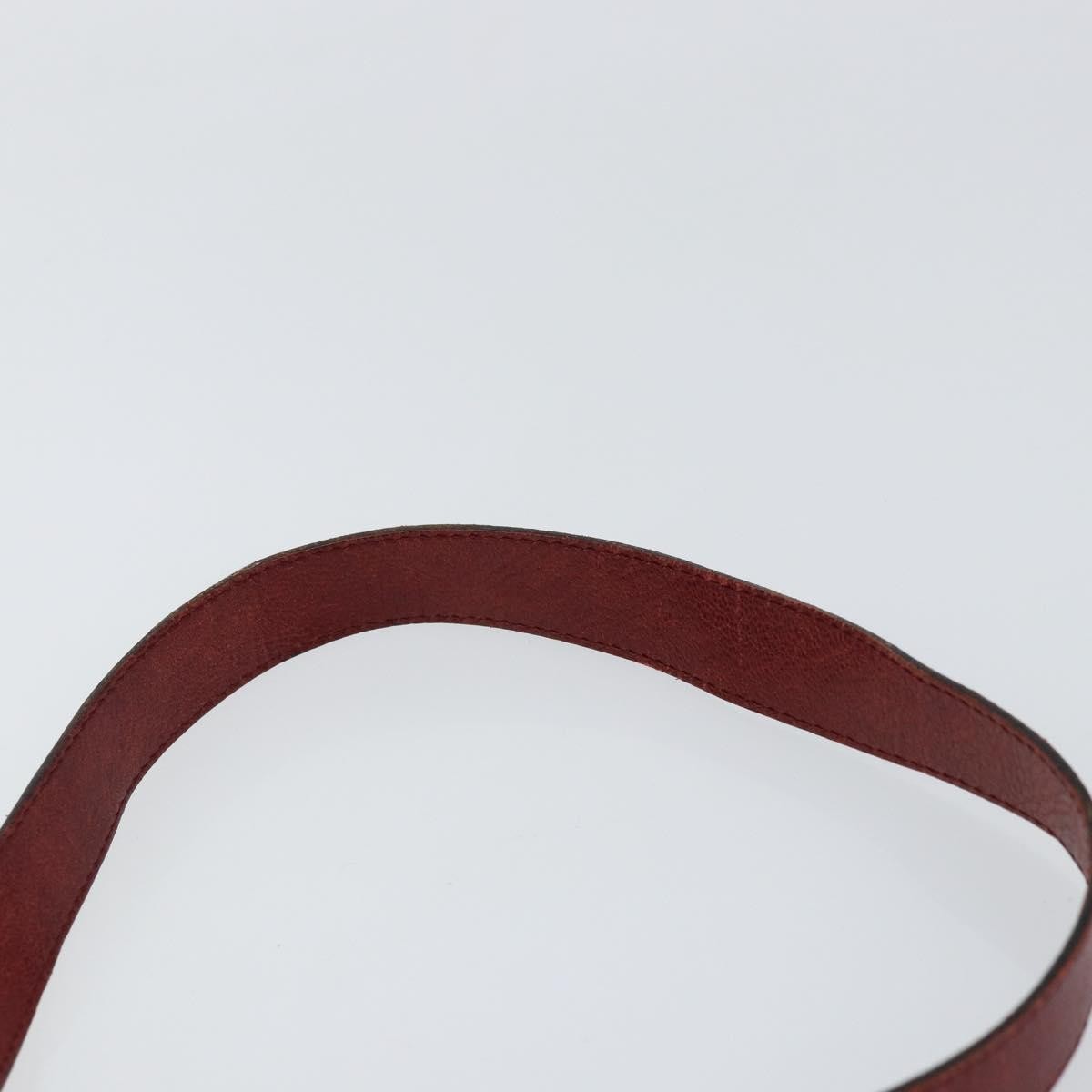 Christian Dior Vintage Shoulder Bag Leather, RED, LEATHER, Shoulder bag