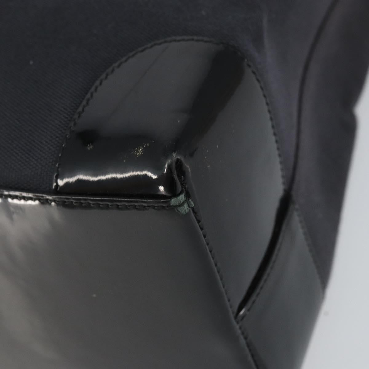 Gucci Vintage tote Canvas, BLACK, CANVAS, Tote bag