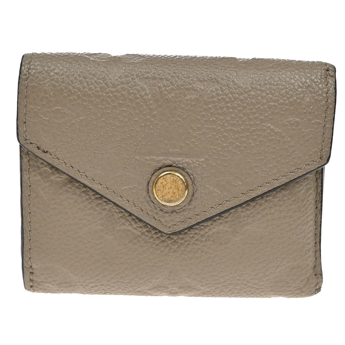 Louis Vuitton Zoe Wallet Monogram Empreinte Leather, BEIGE, LEATHER, Wallets