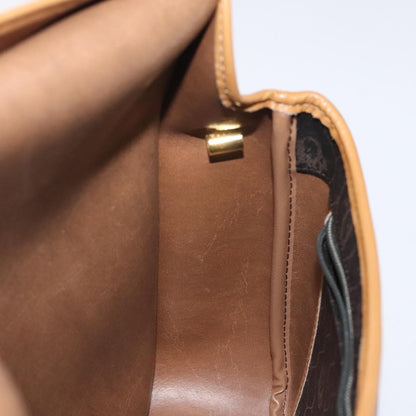 Christian Dior Vintage Honeycomb Flap Crossbody Bag Coated Canvas, GRAY, CANVAS, Crossbody bag