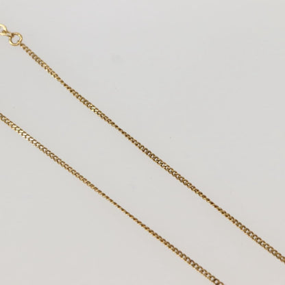 Christian Dior CD Pendant Necklace Metal and Crystals, GOLD, METAL, Necklace