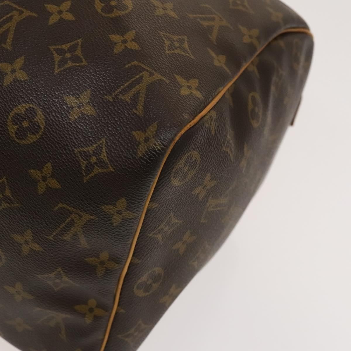 Louis Vuitton Keepall Bag Monogram Canvas, BROWN, CANVAS, Travel bag