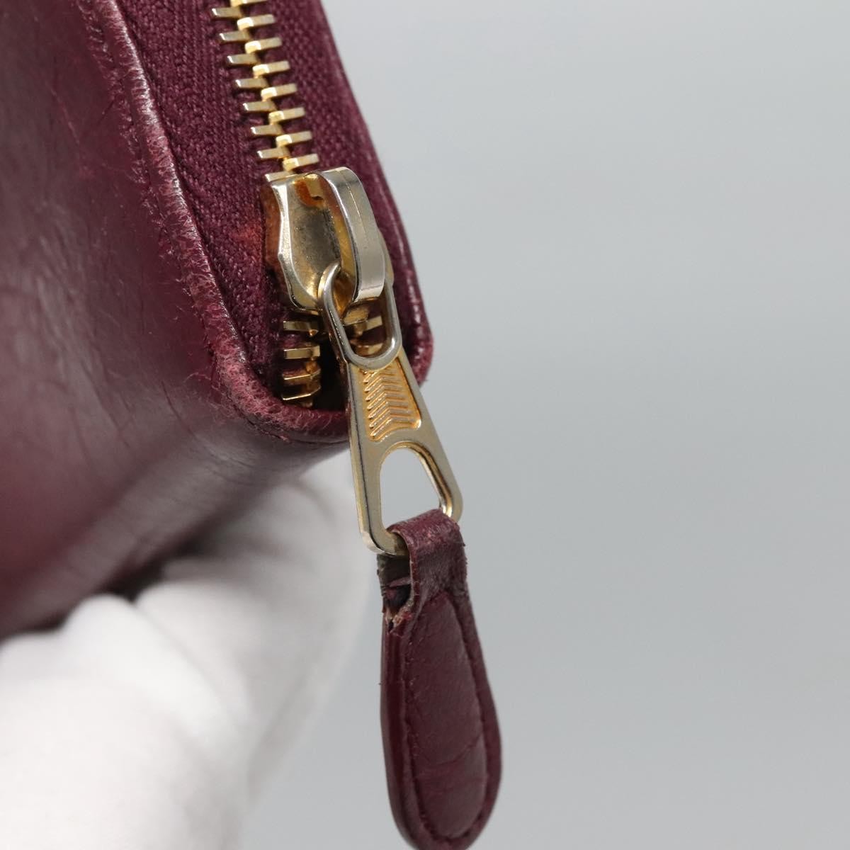 Balenciaga Classic Continental Zip Around Wallet Leather, PURPLE, LEATHER, Wallets