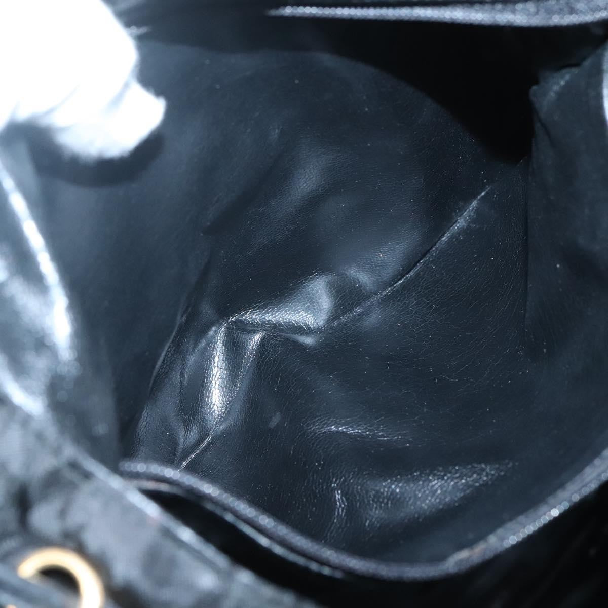 Salvatore Ferragamo Vintage Gancini Backpack Nylon, BLACK, NYLON, Backpack