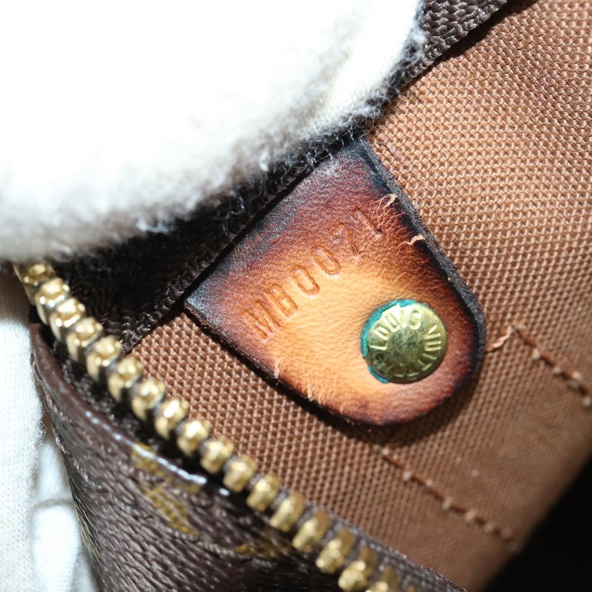 Louis Vuitton Keepall Bandouliere Bag Monogram Canvas, BROWN, CANVAS, Travel bag