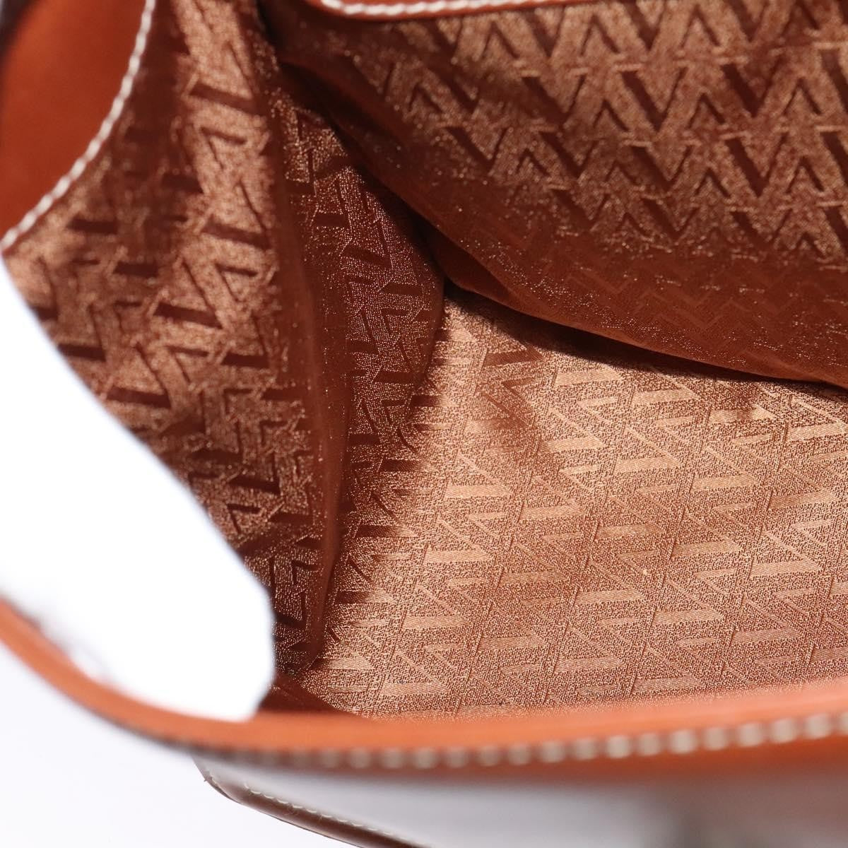 Valentino Garavani Vintage Handbag Leather, BROWN, LEATHER, Handbag