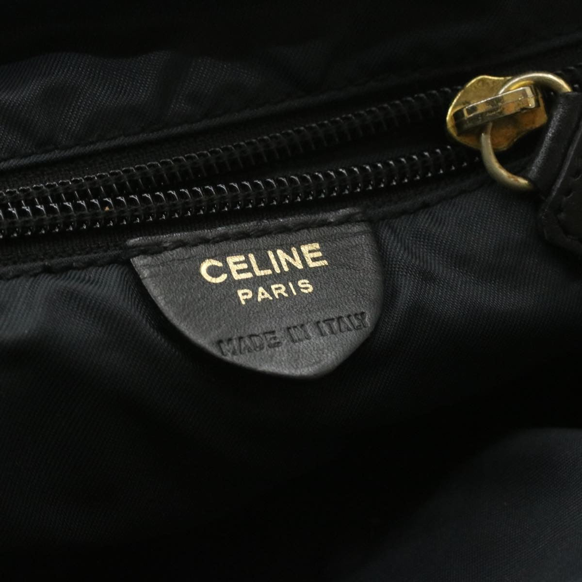 Celine Tote bag Nylon, BLACK, NYLON, Tote bag
