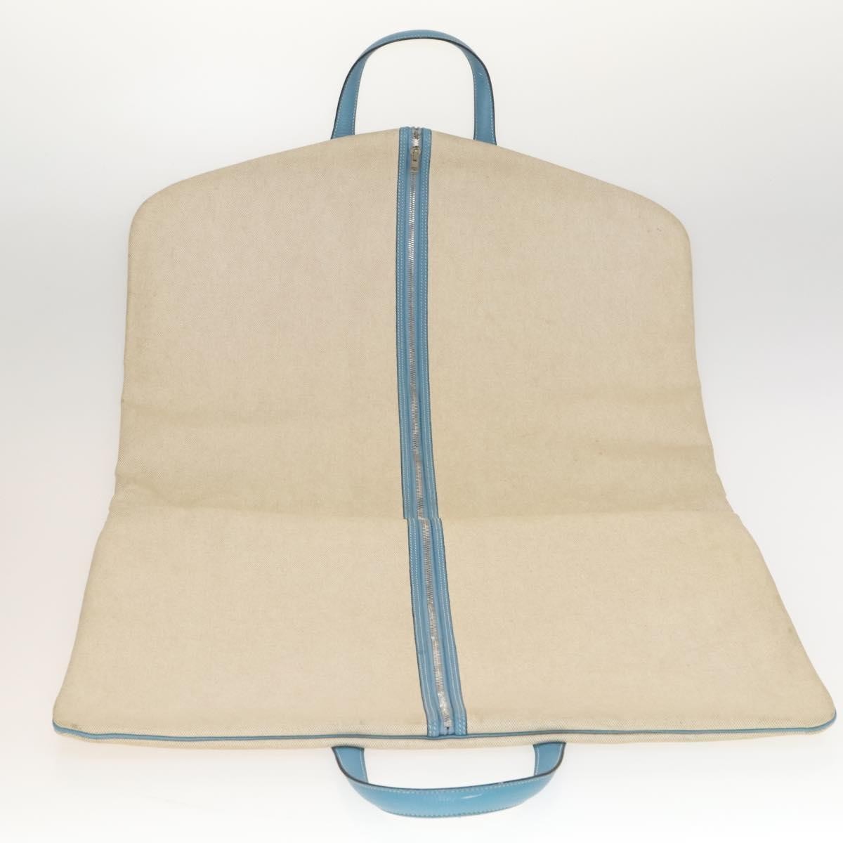 Hermes Garment Cover Toile, BEIGE, CANVAS, Tote bag