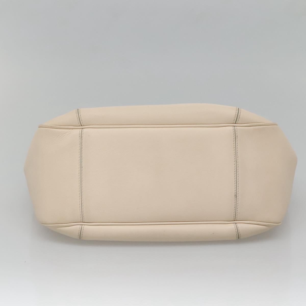 Salvatore Ferragamo Melinda Tote Leather, BEIGE, LEATHER, Tote bag