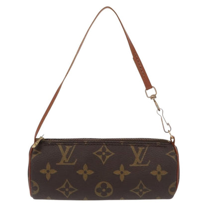 Louis Vuitton Papillon Pochette Monogram Canvas, BROWN, CANVAS, Clutche & pouche