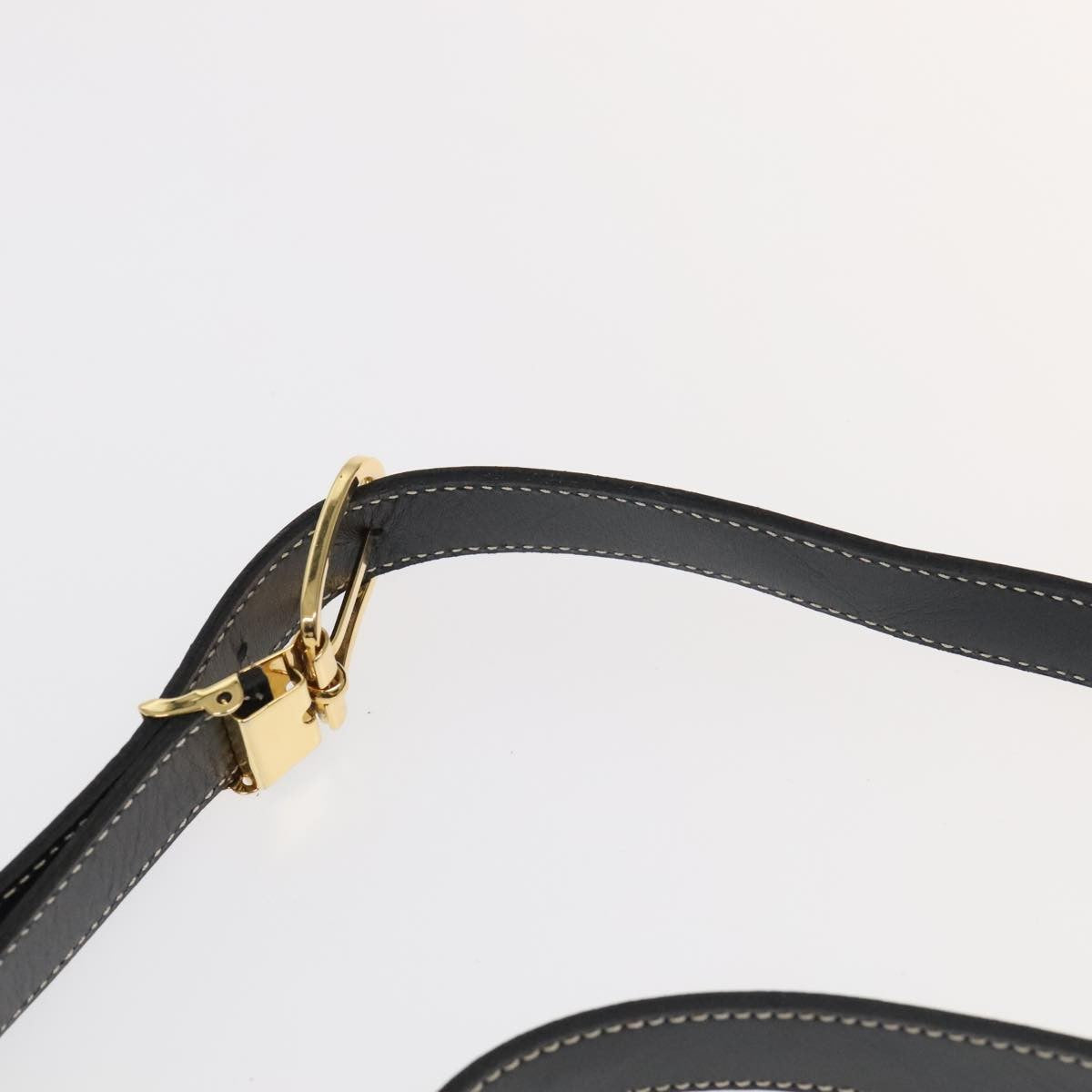 Christian Dior CD Shoulder bag Leather, BLACK, LEATHER, Shoulder bag