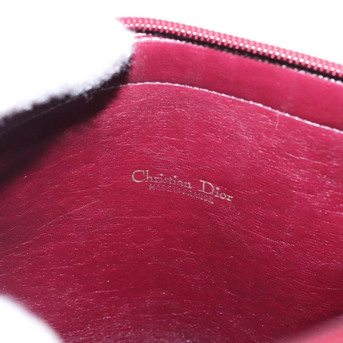 Christian Dior Vintage Trotter Handbag Canvas, RED, CANVAS, Handbag