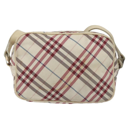 Burberry Nova Check Blue Label Nylon, BEIGE, NYLON, Shoulder bag