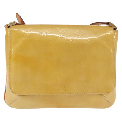 Louis Vuitton Thompson Street Handbag Monogram Vernis, BEIGE, PATENT_LEATHER, Handbag