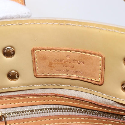 Louis Vuitton Reade Handbag Monogram Vernis, BEIGE, PATENT_LEATHER, Handbag