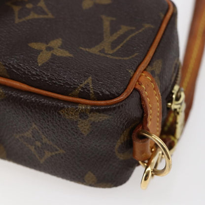 Louis Vuitton Wapity Trousse Pouch Monogram Canvas, BROWN, CANVAS, Clutche & pouche