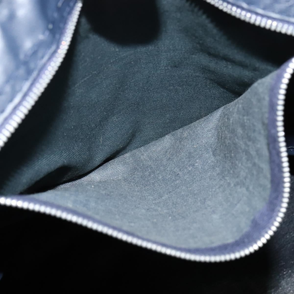 Christian Dior Vintage Trotter Boston Bag Diorissimo Canvas, NAVY, CANVAS, Travel bag