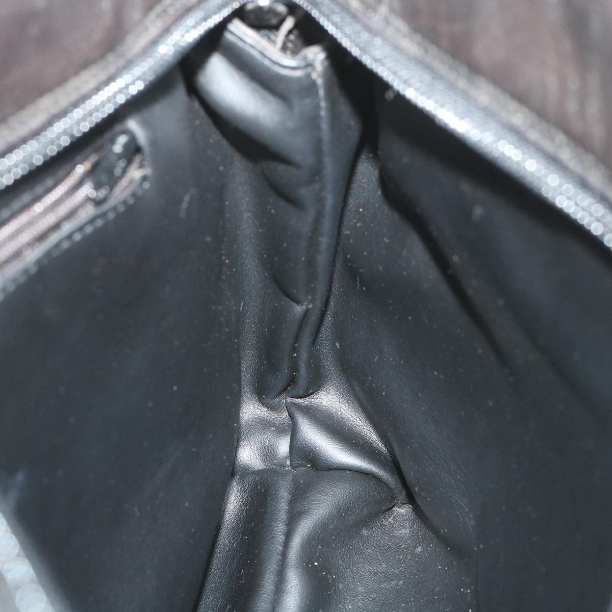 Bally Vintage Shoulder Bag Quilted leather, BLACK, LEATHER, Shoulder bag