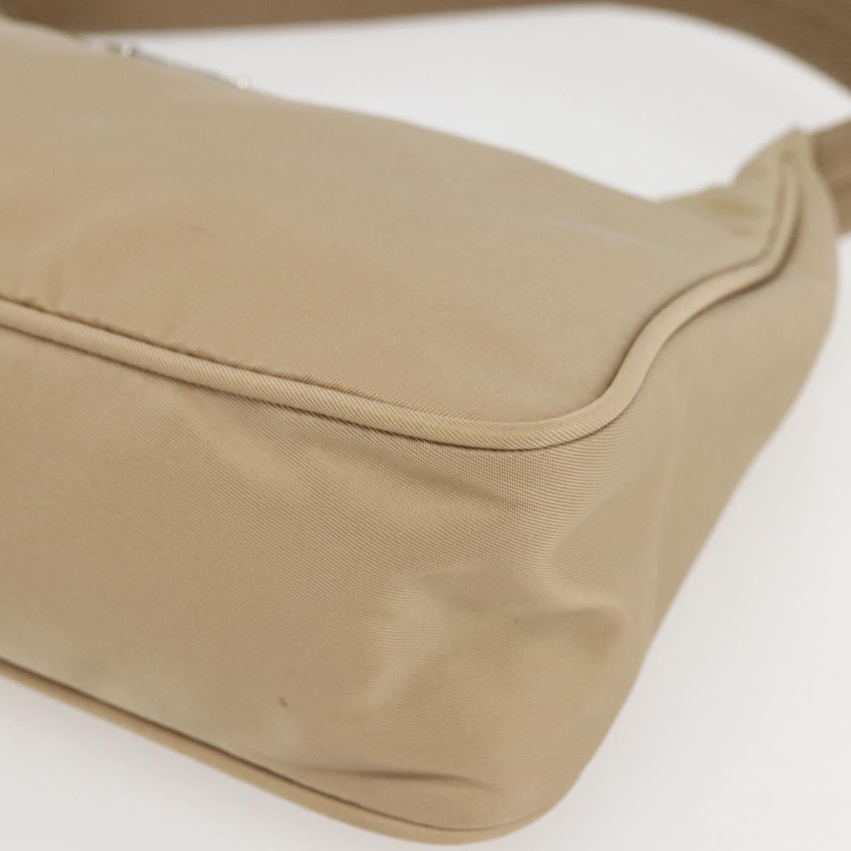 Prada Hobo Tessuto, BEIGE, NYLON, Handbag